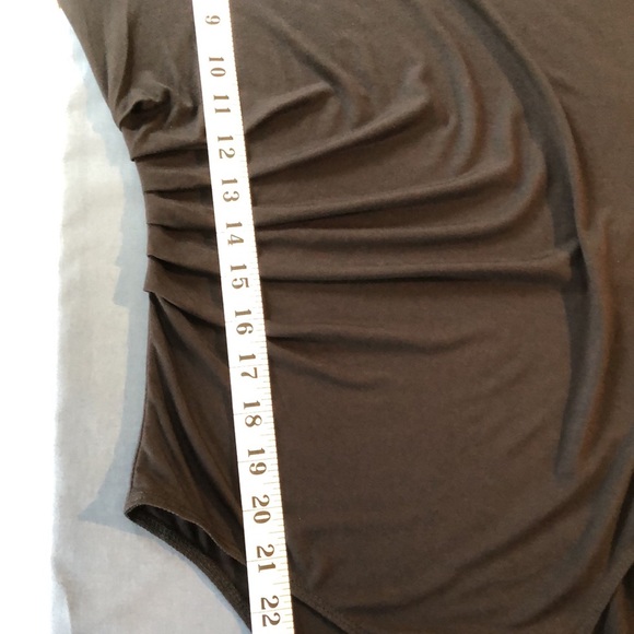 ModCloth- Black Mock/Turtleneck Long Sleeve Body Suit NWT - Picture 8 of 10